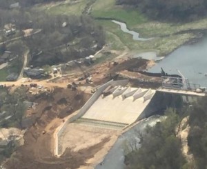 Spillway Nearing Completion